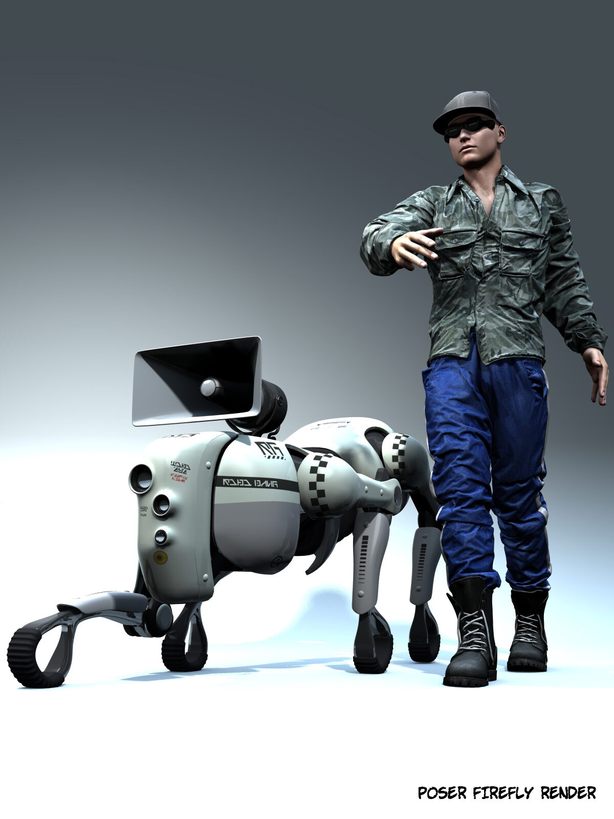 RoboDawg for Poser and DS by N/A