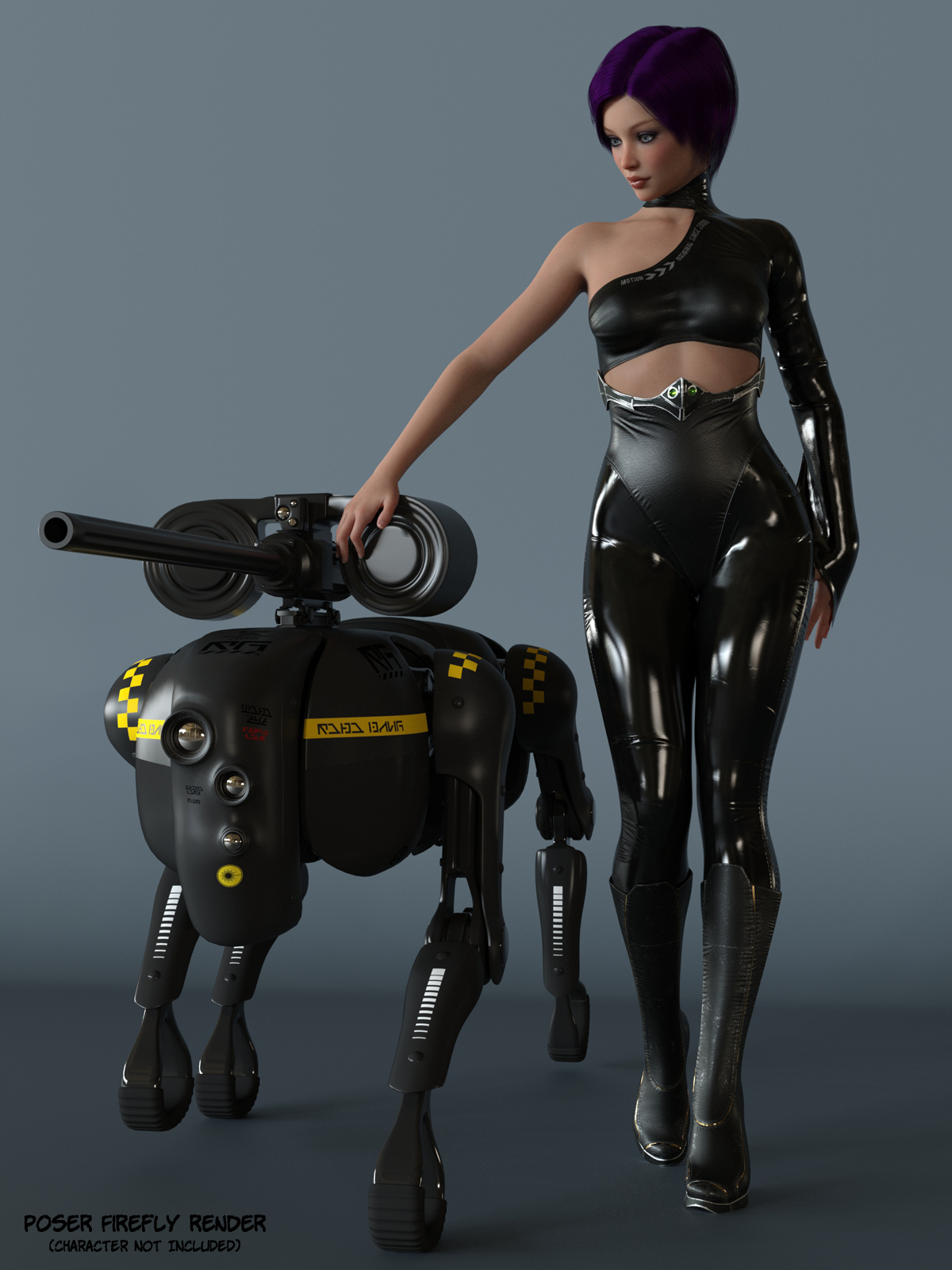 RoboDawg for Poser and DS by N/A