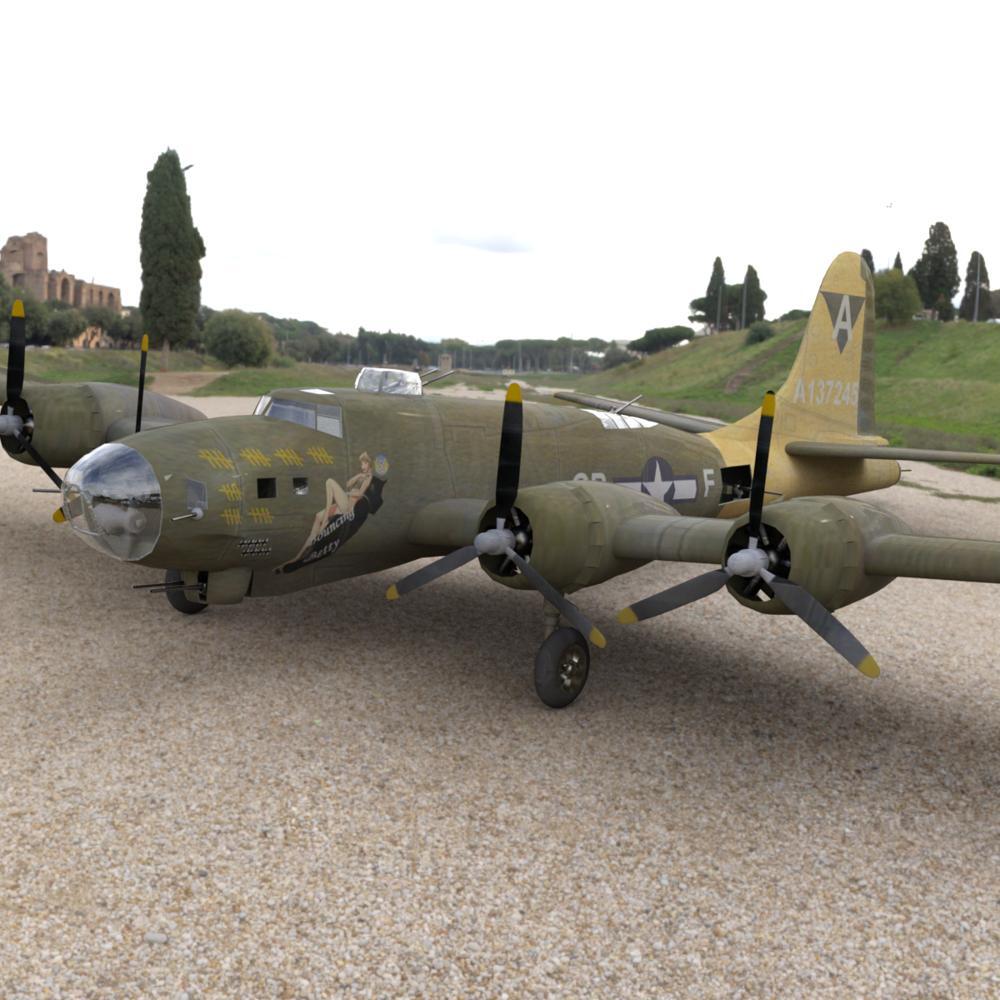 B-17G Flying Fortress for DAZ Studio by N/A