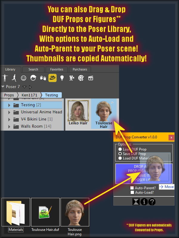 DUF Prop Converter for Poser 12 by N/A