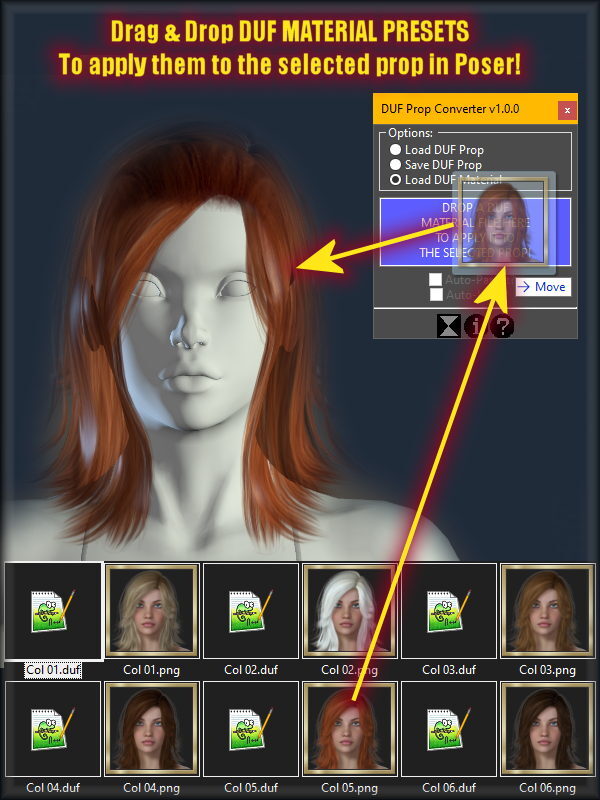 DUF Prop Converter for Poser 12 by N/A