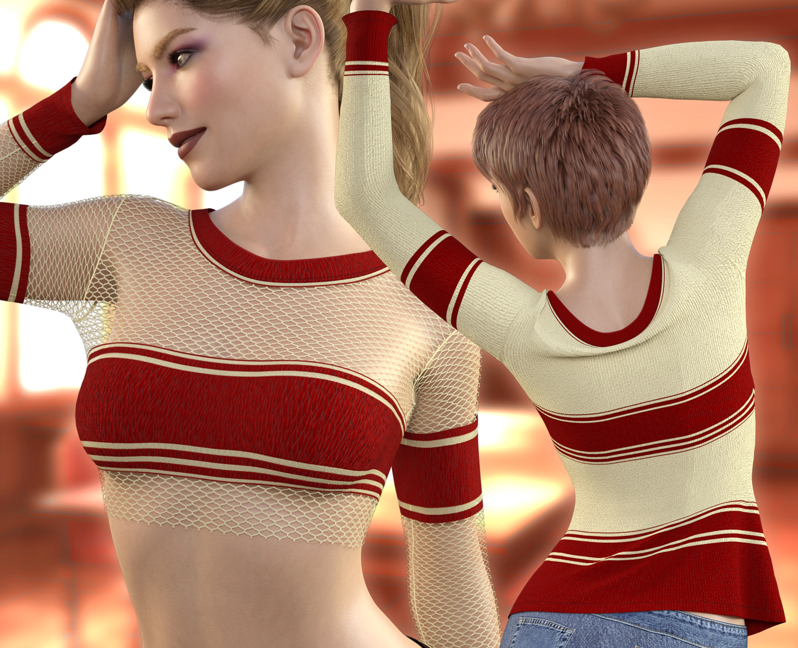 Peek ~ for dforce - Winter Tee - G8 by N/A