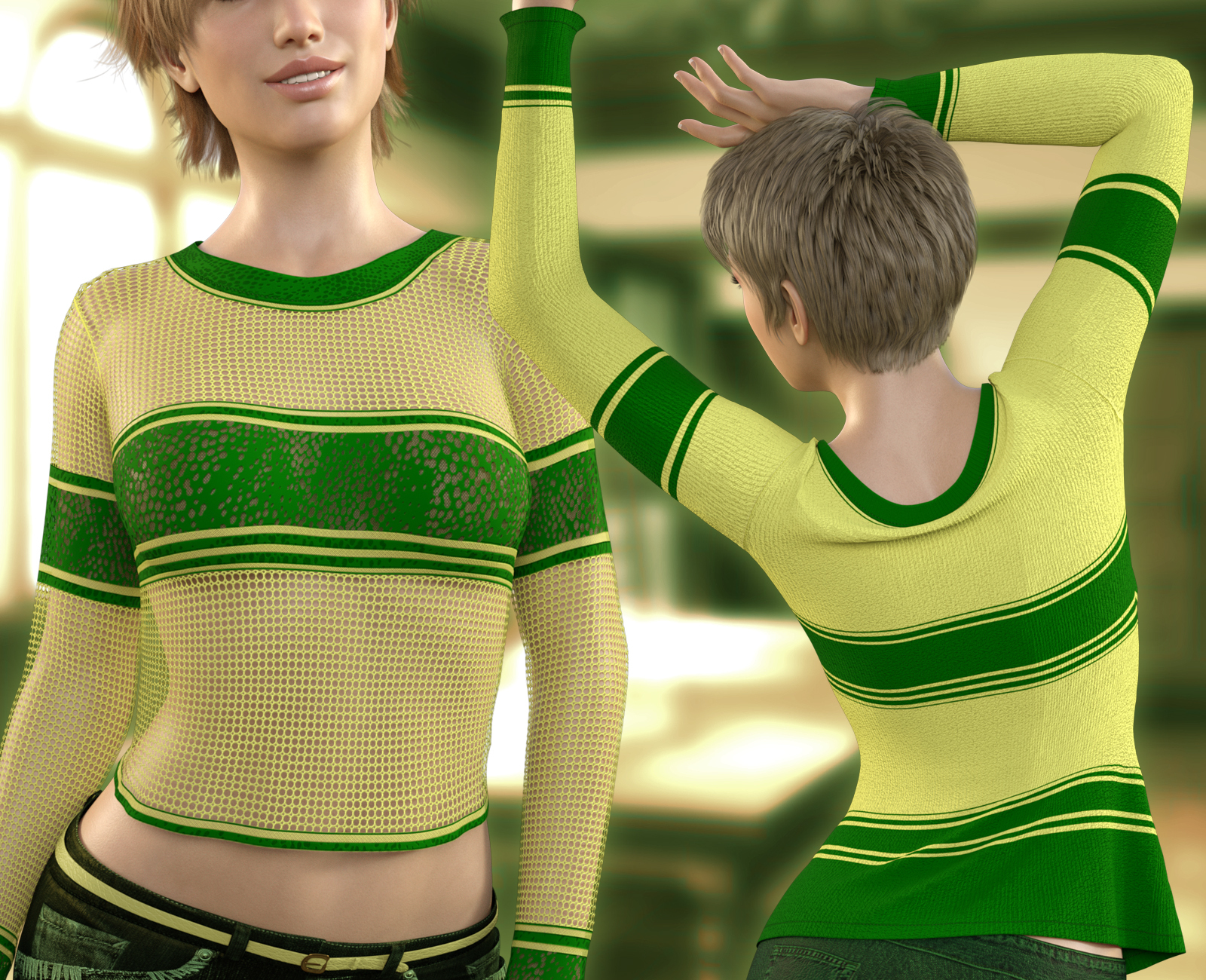 Peek ~ for dforce - Winter Tee - G8 by N/A