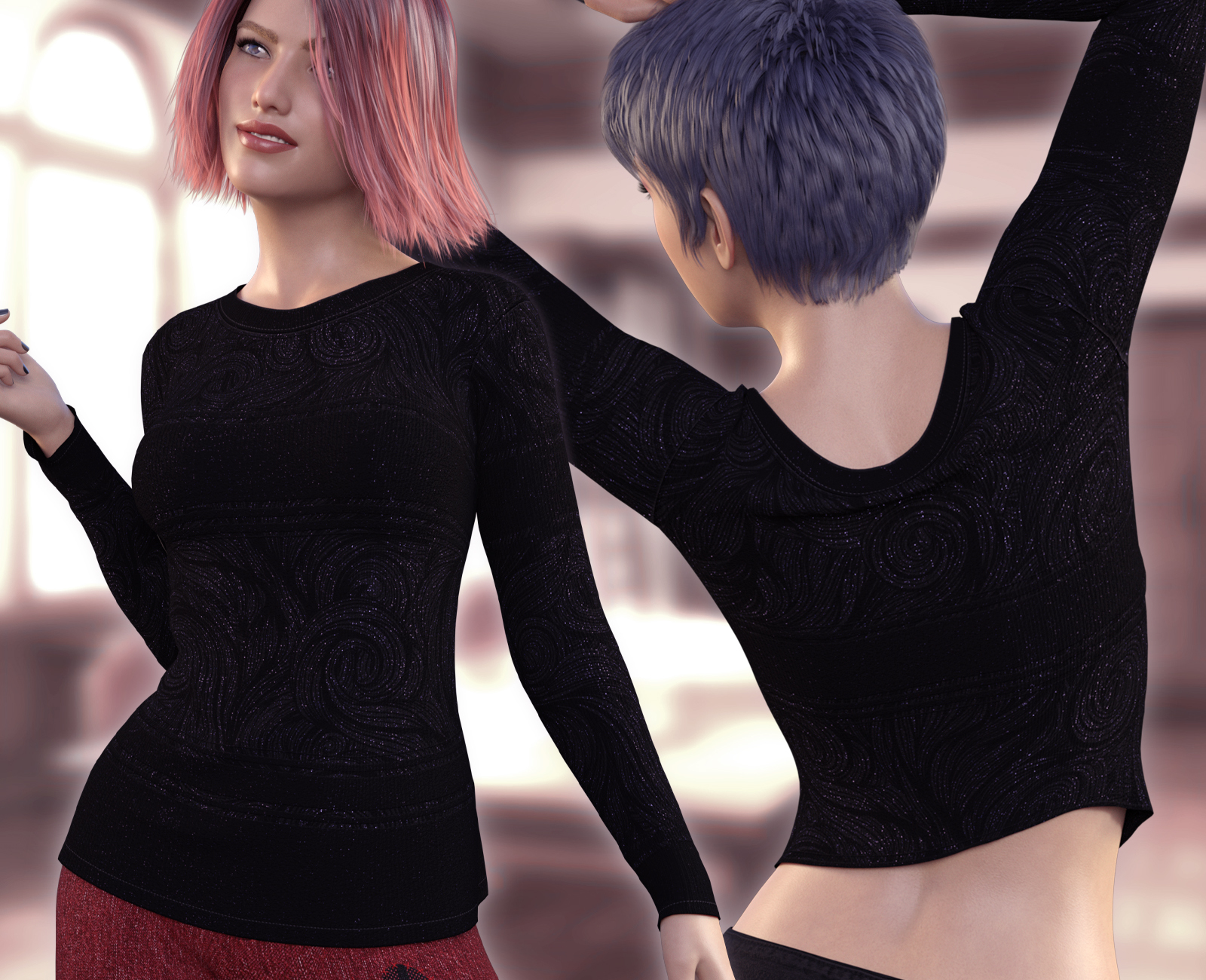 Peek ~ for dforce - Winter Tee - G8 by N/A