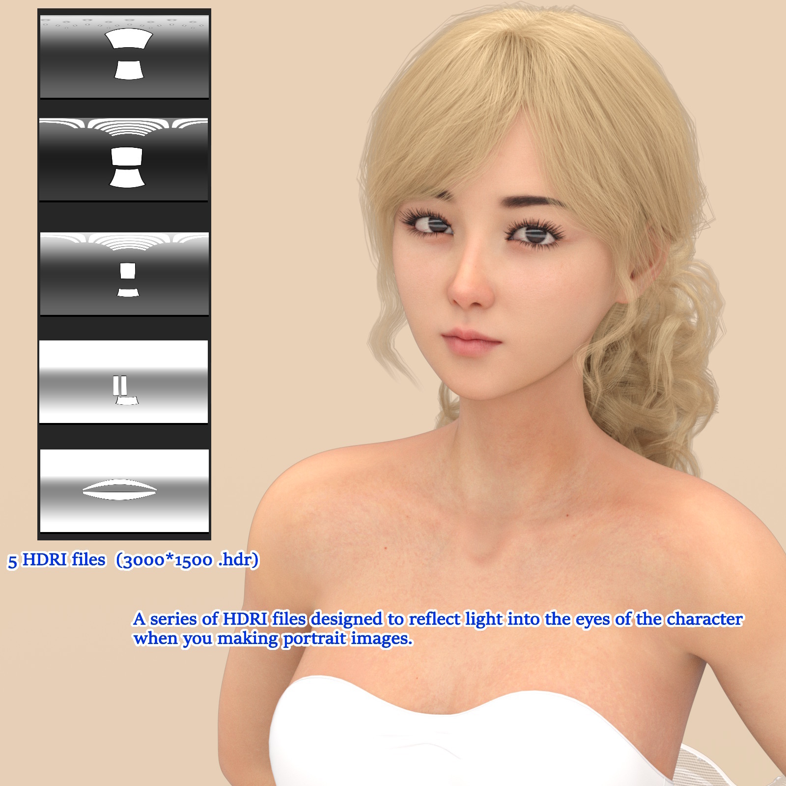Eye lights - HDRI set 1 by N/A