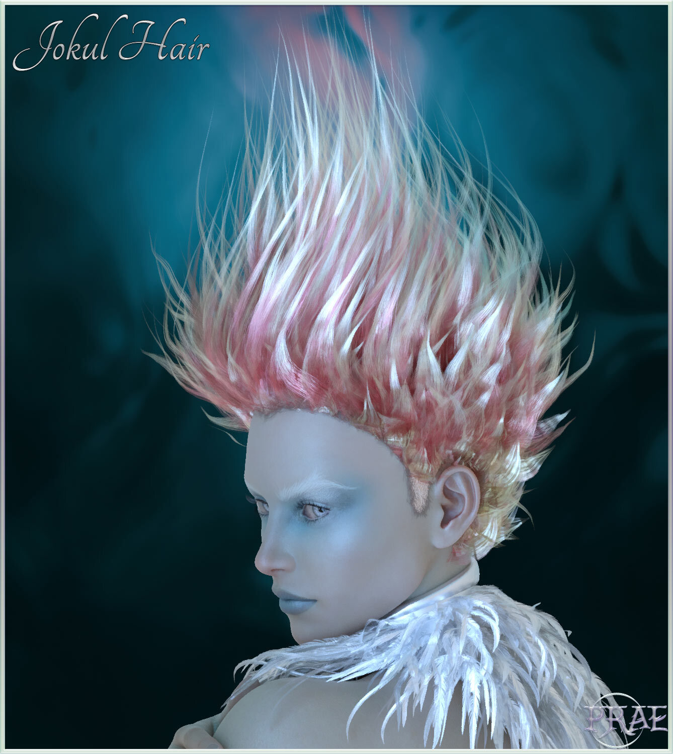 Prae-Jokul Hair For G8 Daz by N/A