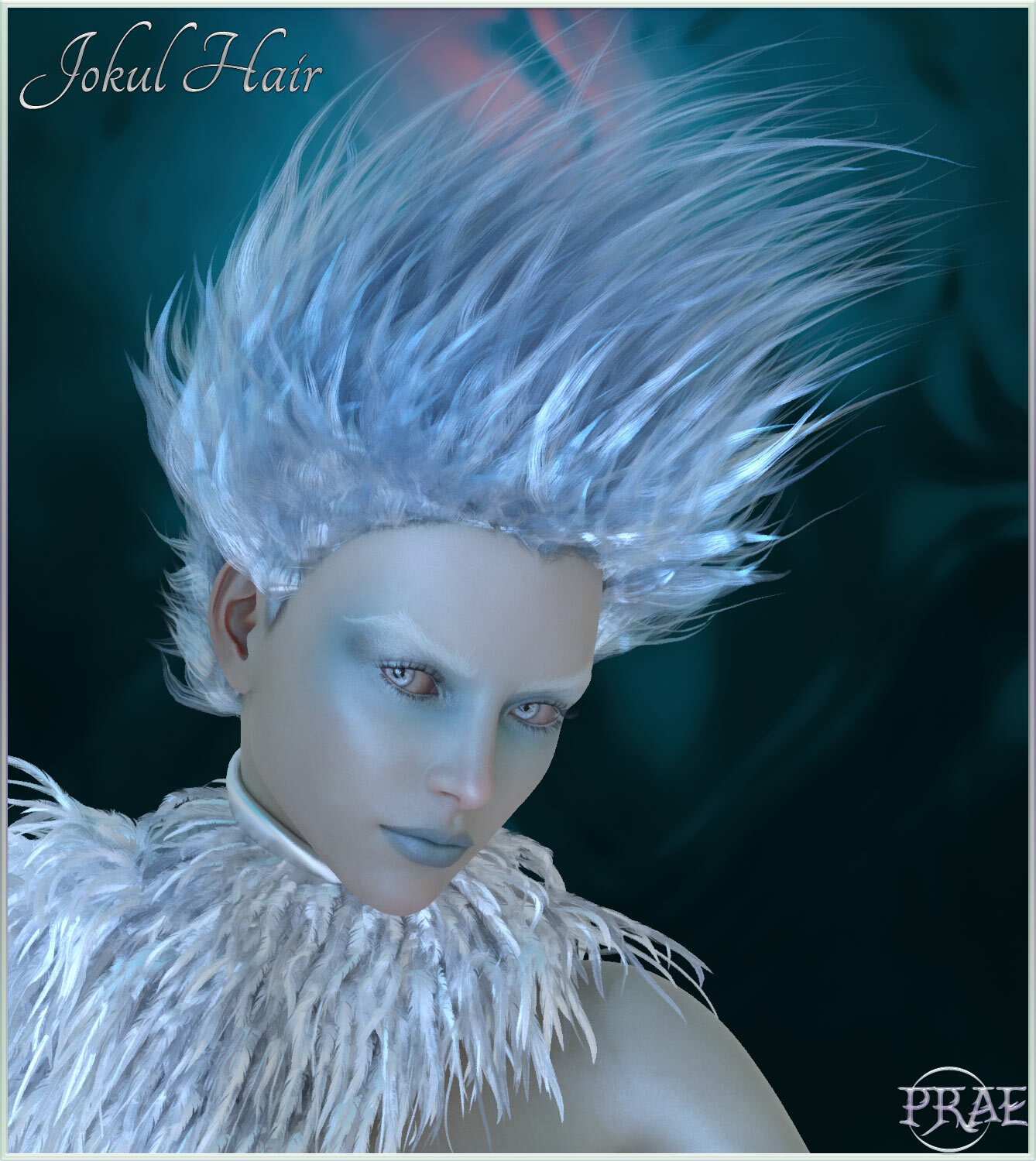 Prae-Jokul Hair For G8 Daz by N/A