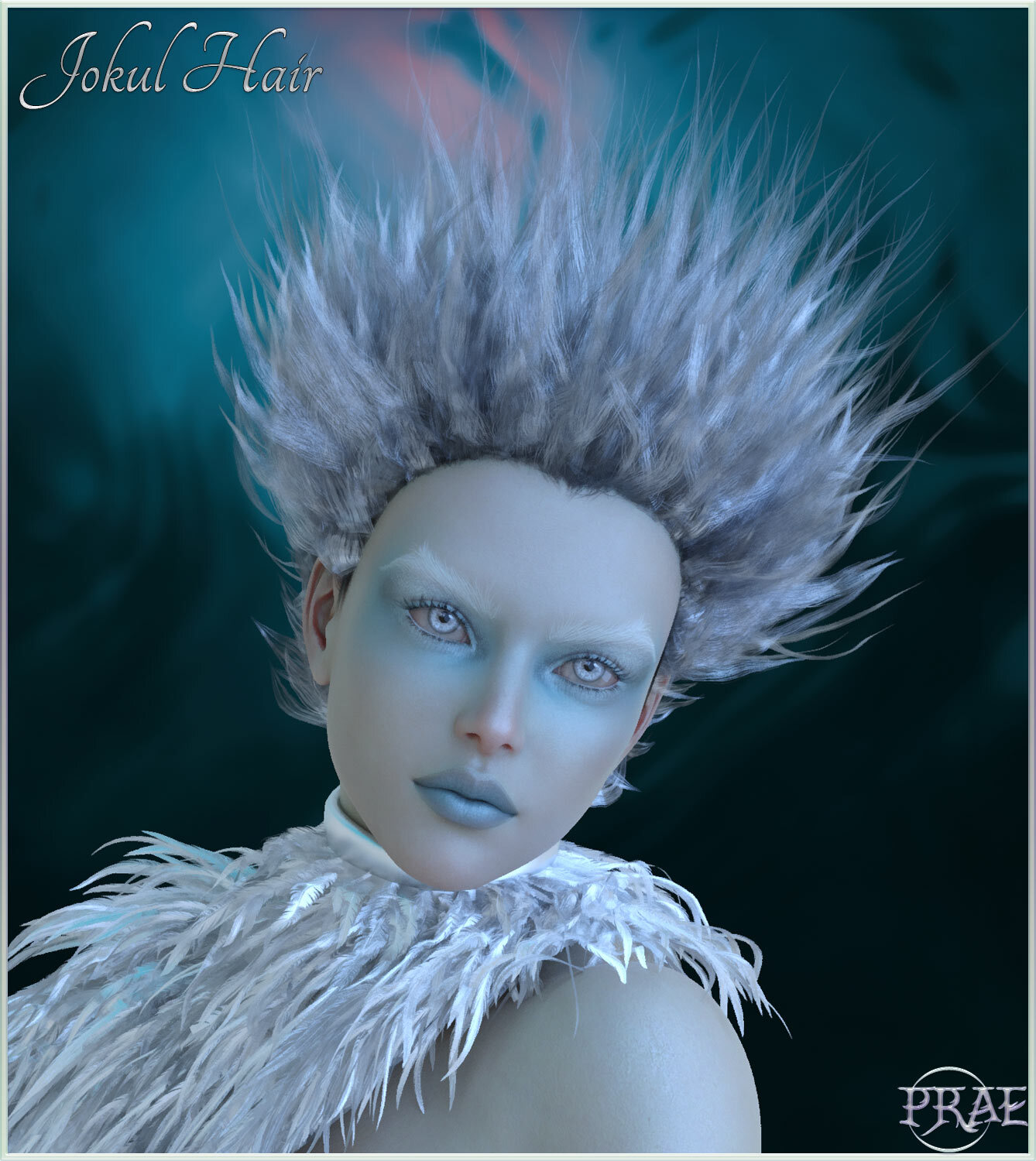 Prae-Jokul Hair For G8 Daz by N/A