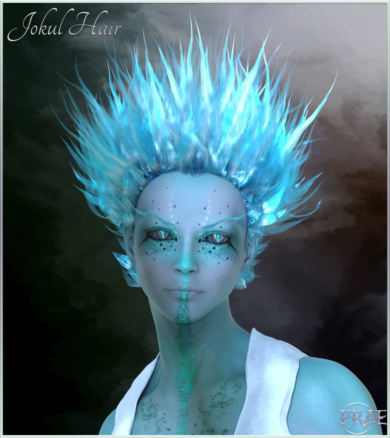 Prae-Jokul Hair For G8 Daz by N/A