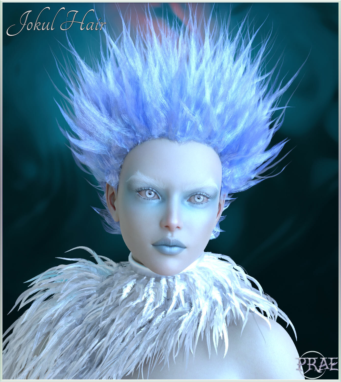 Prae-Jokul Hair For G8 Daz by N/A