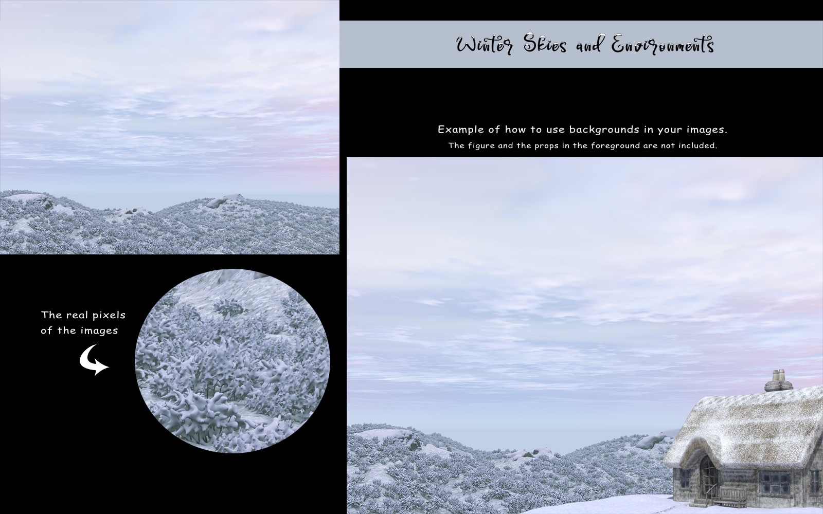 RA Winter Skies and Environments by N/A