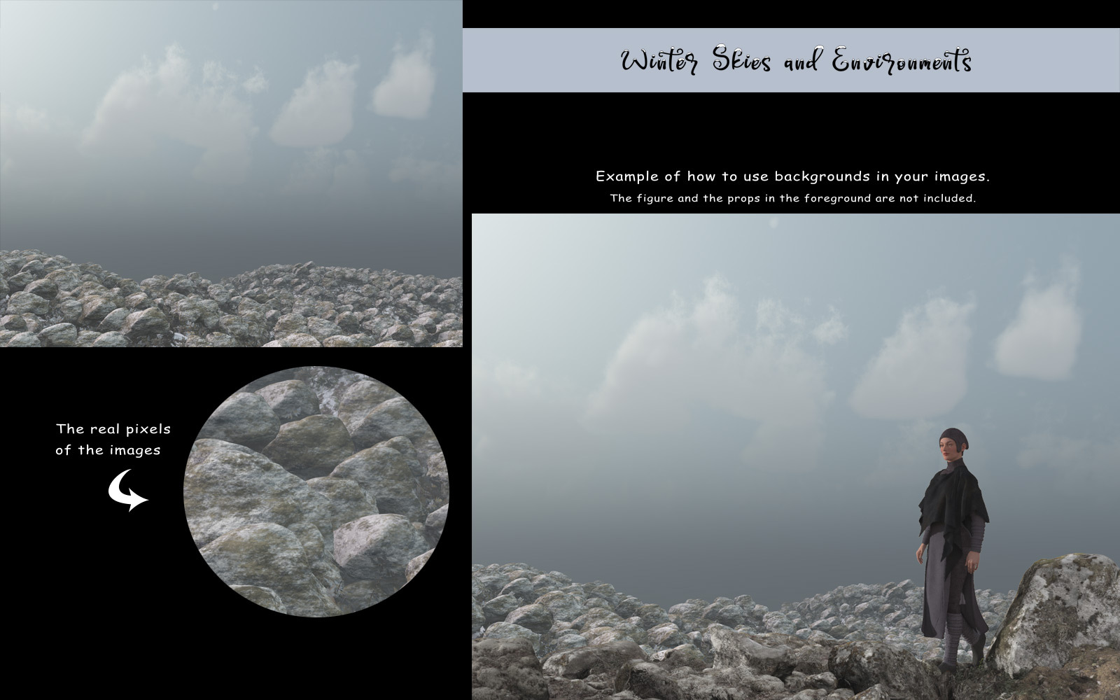 RA Winter Skies and Environments by N/A