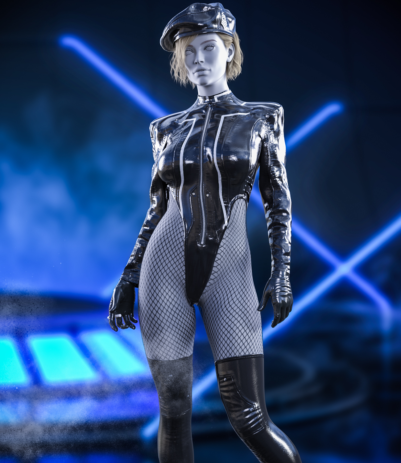 Cosplay Bodysuit dforce outfit for Genesis 8 & 8.1 Female(s) by N/A