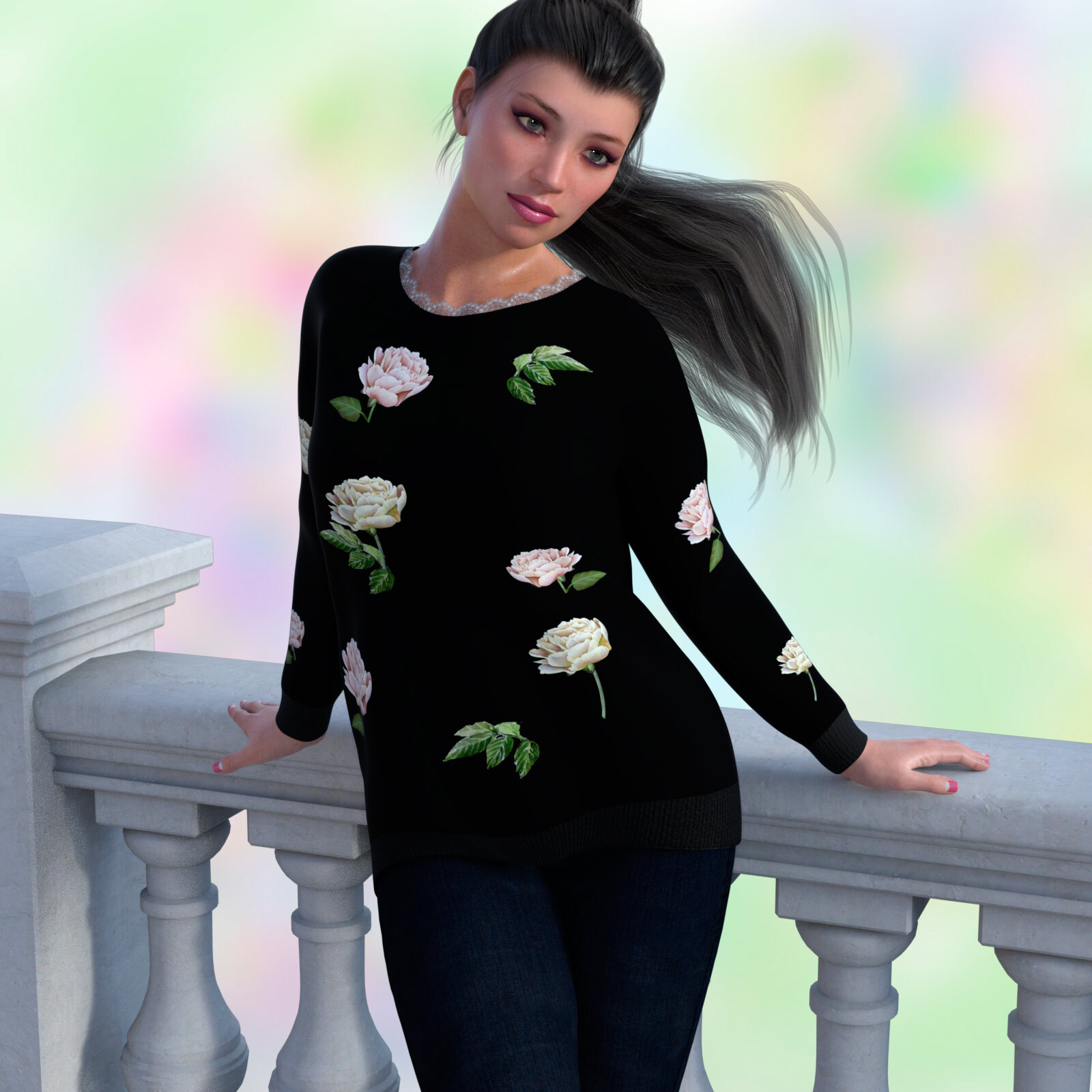 Cute Sweater for the Genesis 8 Female Ugly Sweater by N/A