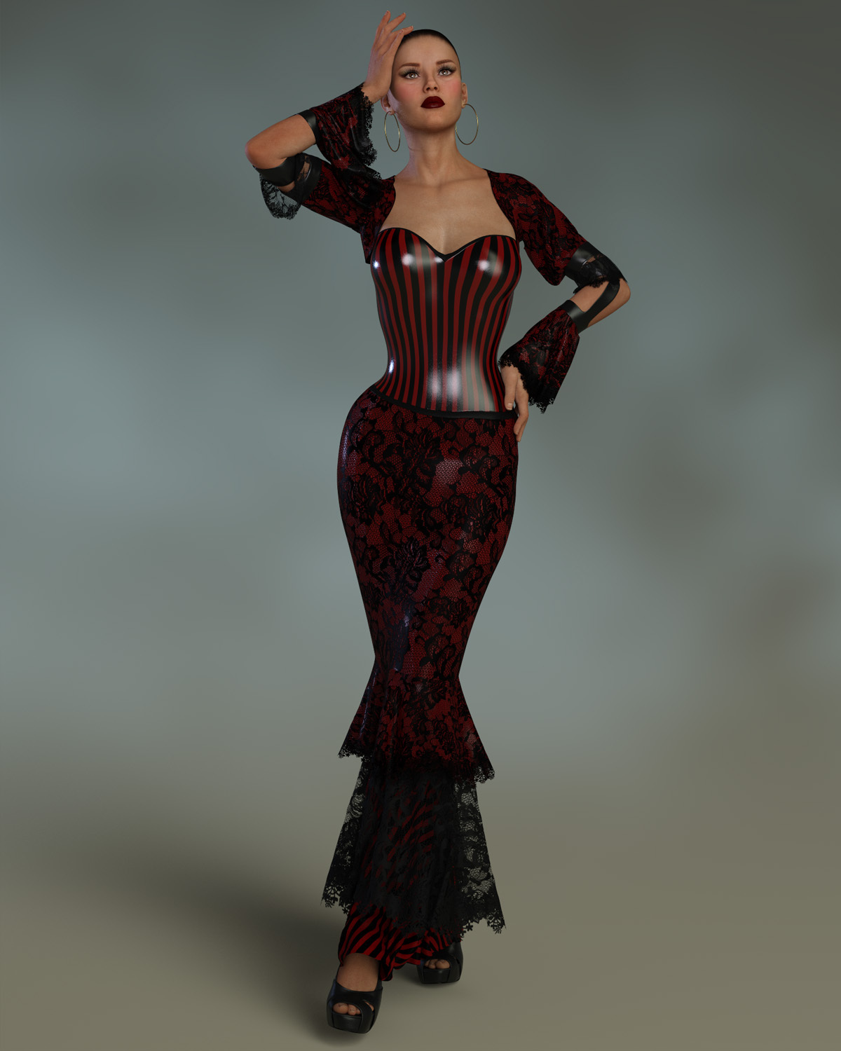 Contour dForce outfit for Genesis 8 Females by N/A
