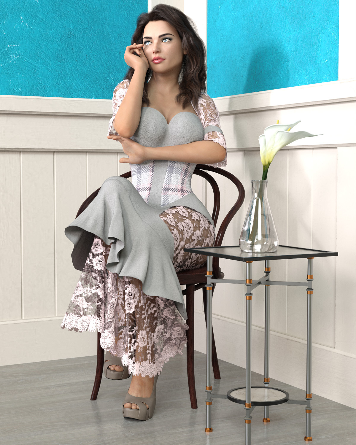 Contour dForce outfit for Genesis 8 Females by N/A