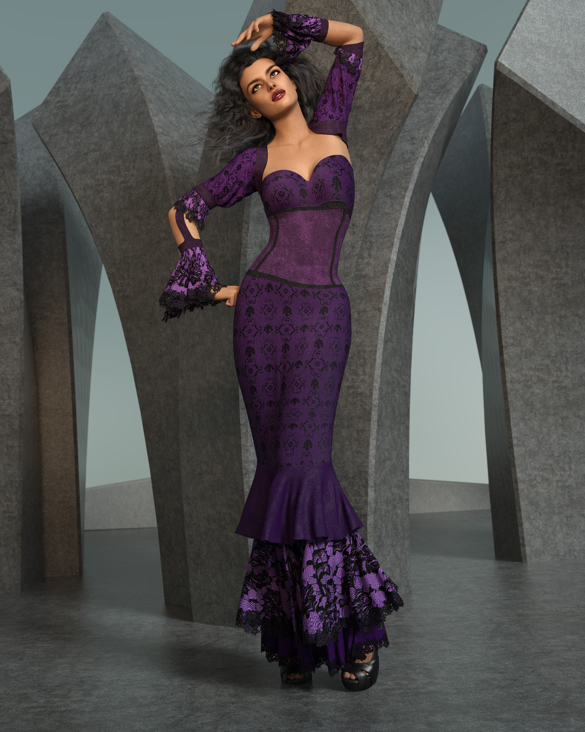 Contour dForce outfit for Genesis 8 Females by N/A