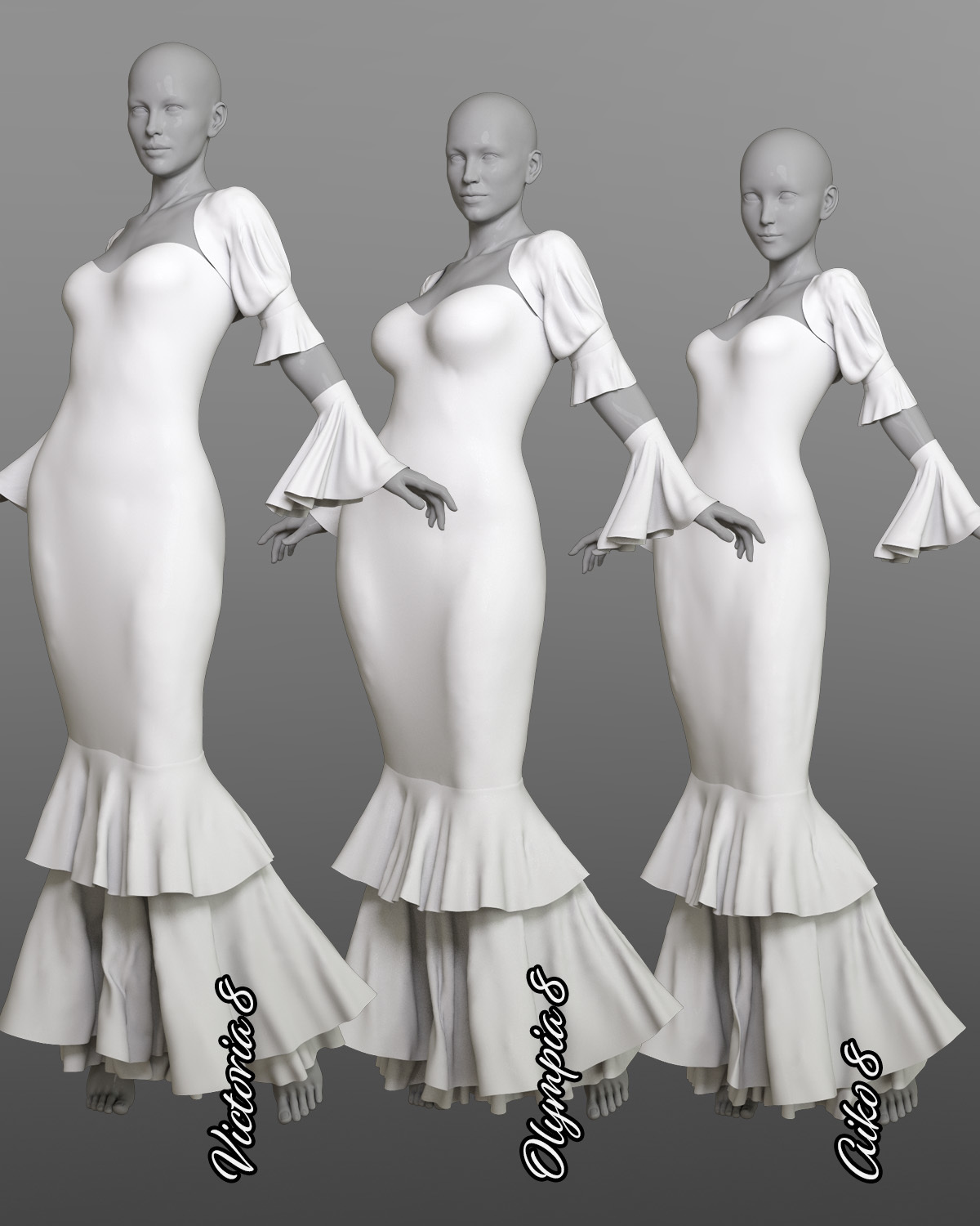 Contour dForce outfit for Genesis 8 Females by N/A