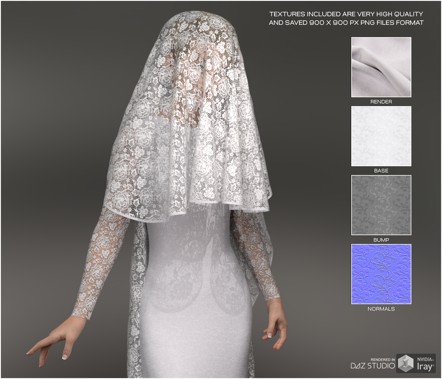 Daz Iray - Bridal Fabrics by N/A