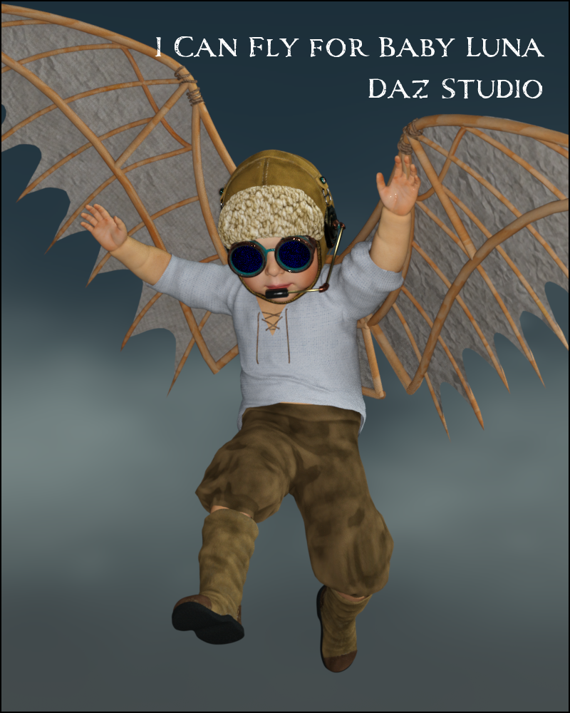 I Can Fly for Baby Luna - Daz Studio by N/A