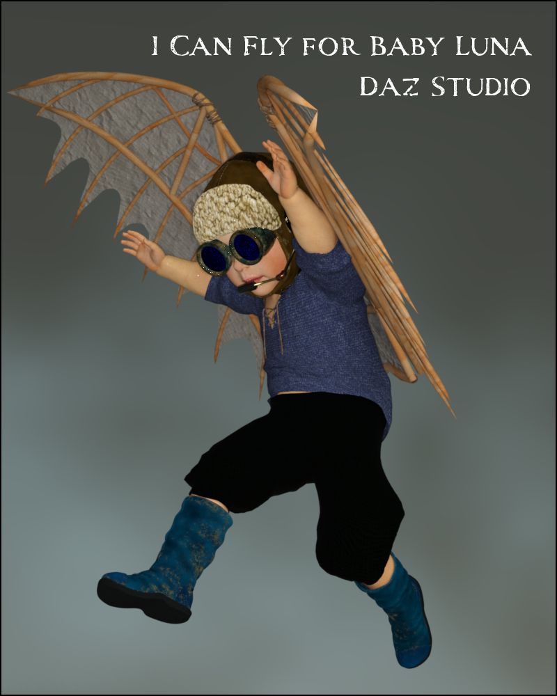 I Can Fly for Baby Luna - Daz Studio by N/A
