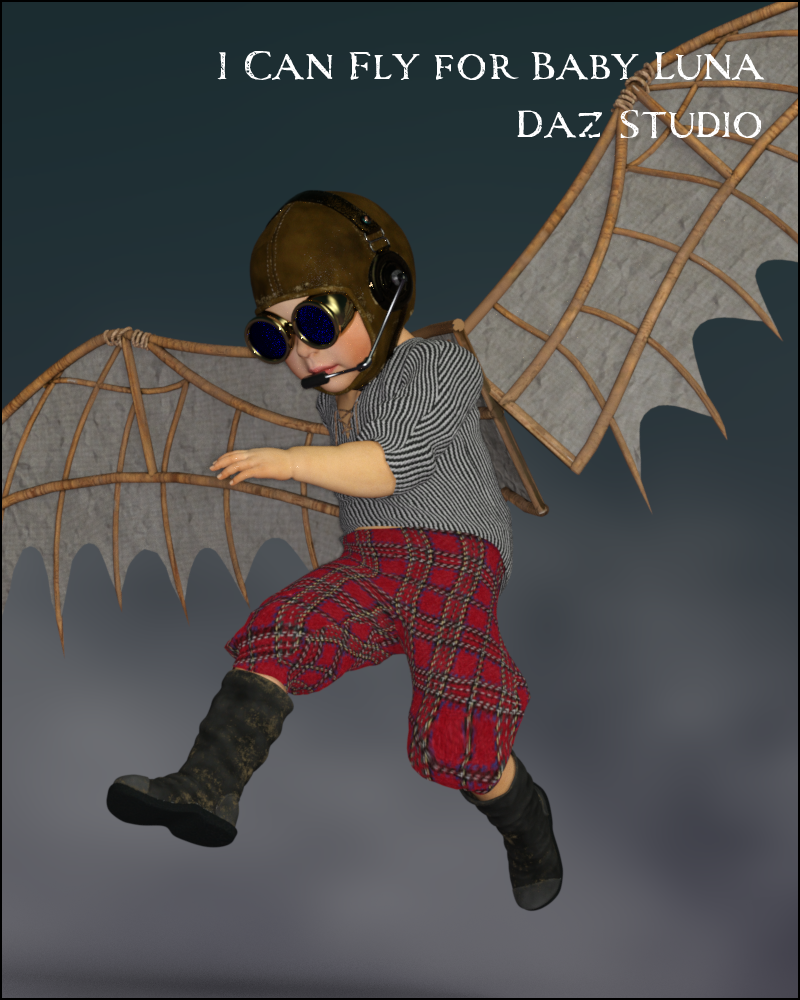 I Can Fly for Baby Luna - Daz Studio by N/A