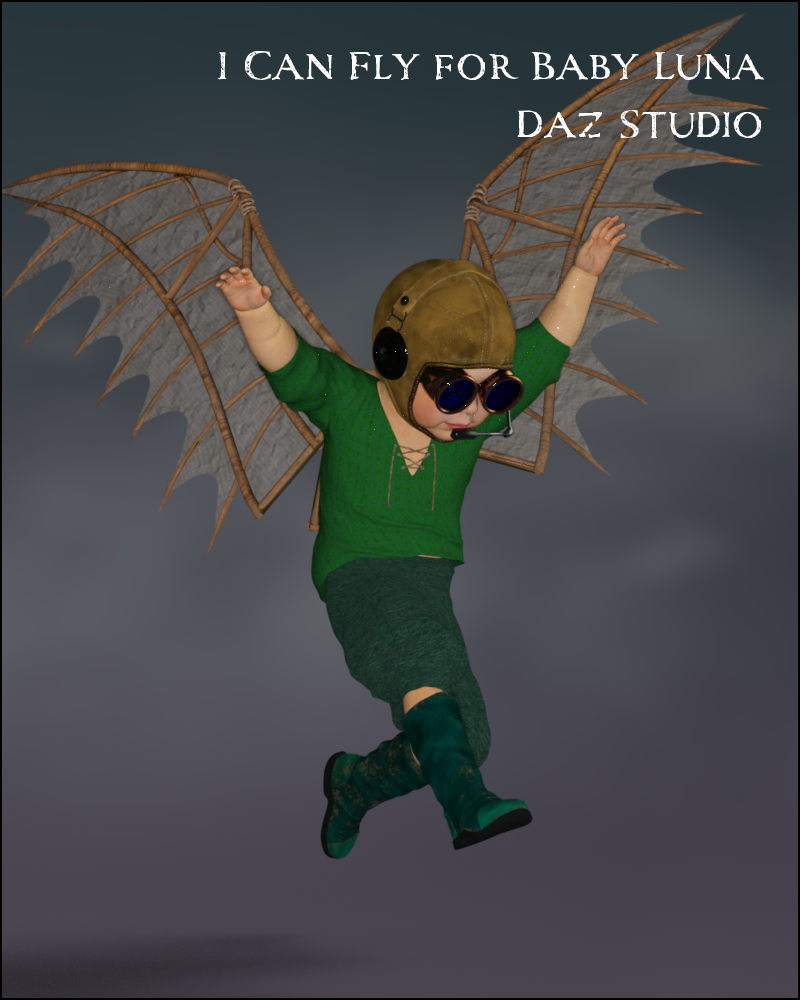 I Can Fly for Baby Luna - Daz Studio by N/A