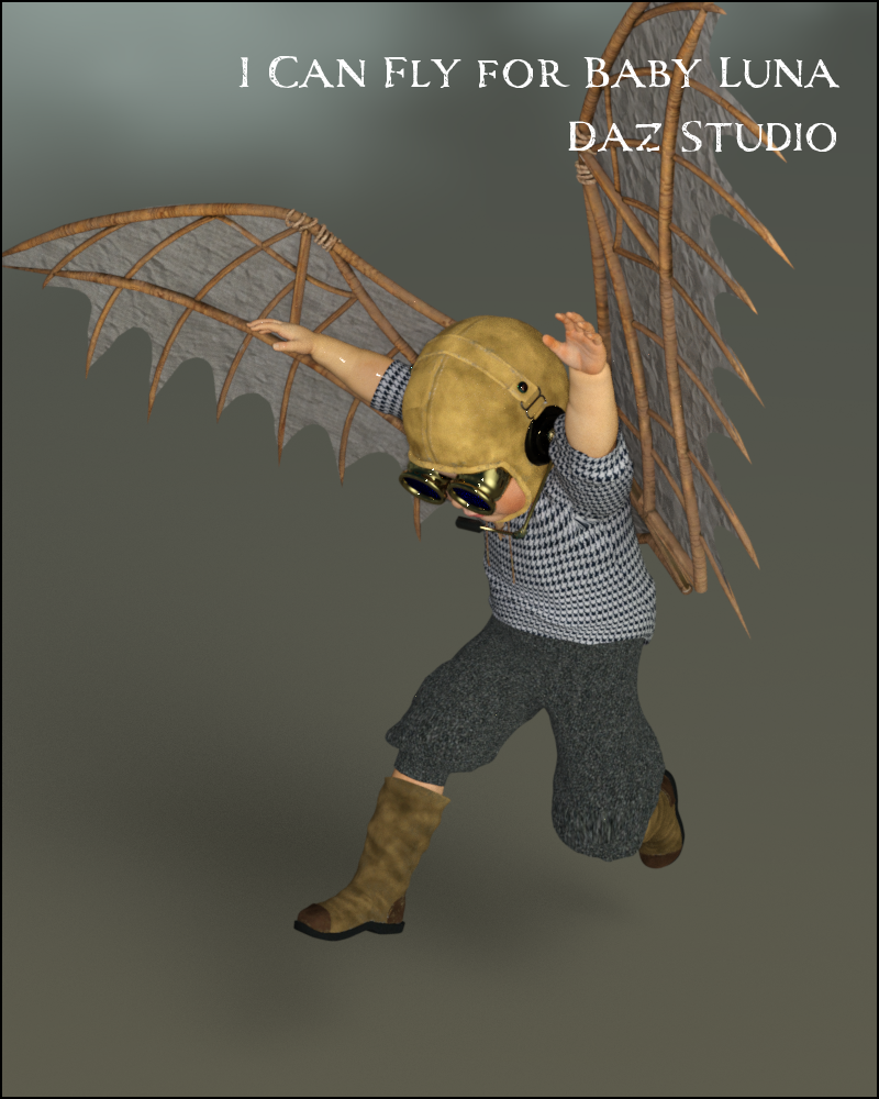I Can Fly for Baby Luna - Daz Studio by N/A