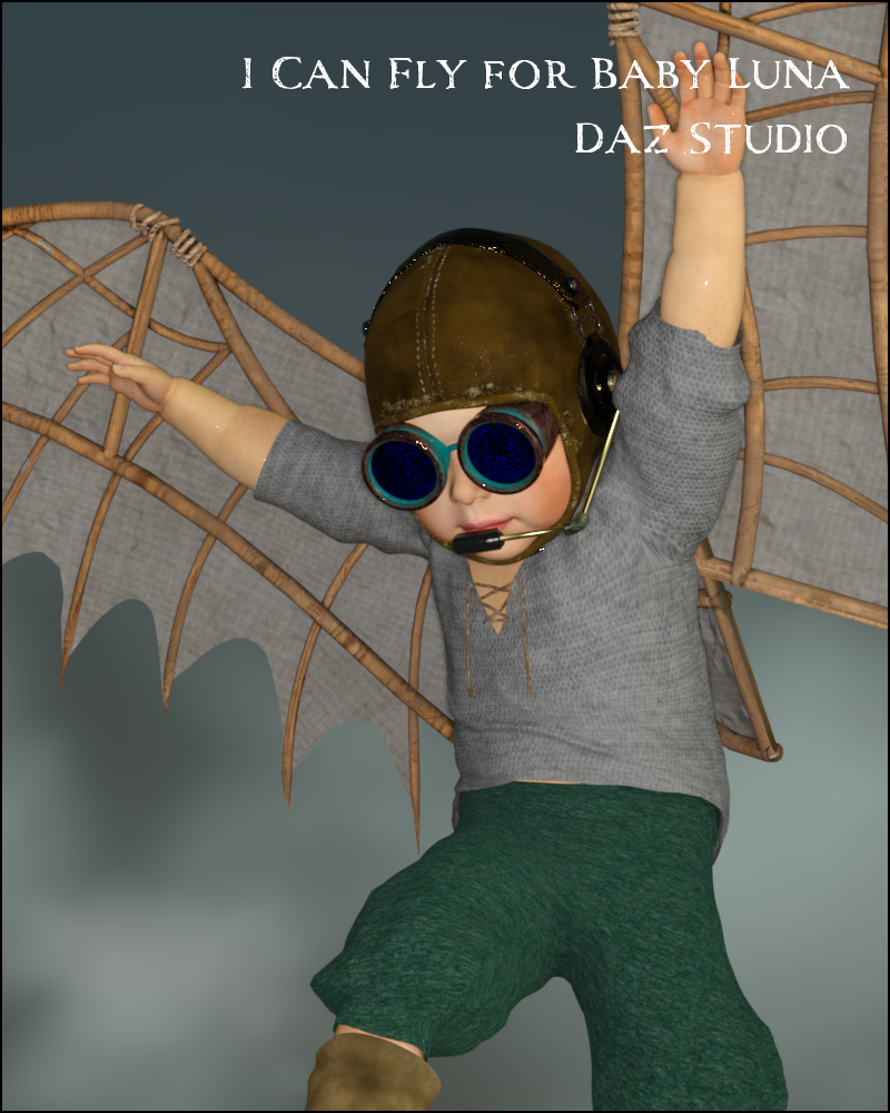 I Can Fly for Baby Luna - Daz Studio by N/A