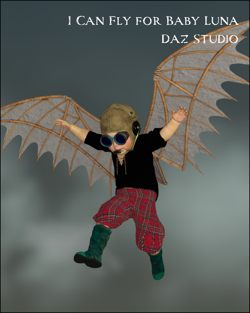 I Can Fly for Baby Luna - Daz Studio by N/A