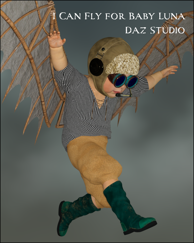 I Can Fly for Baby Luna - Daz Studio by N/A