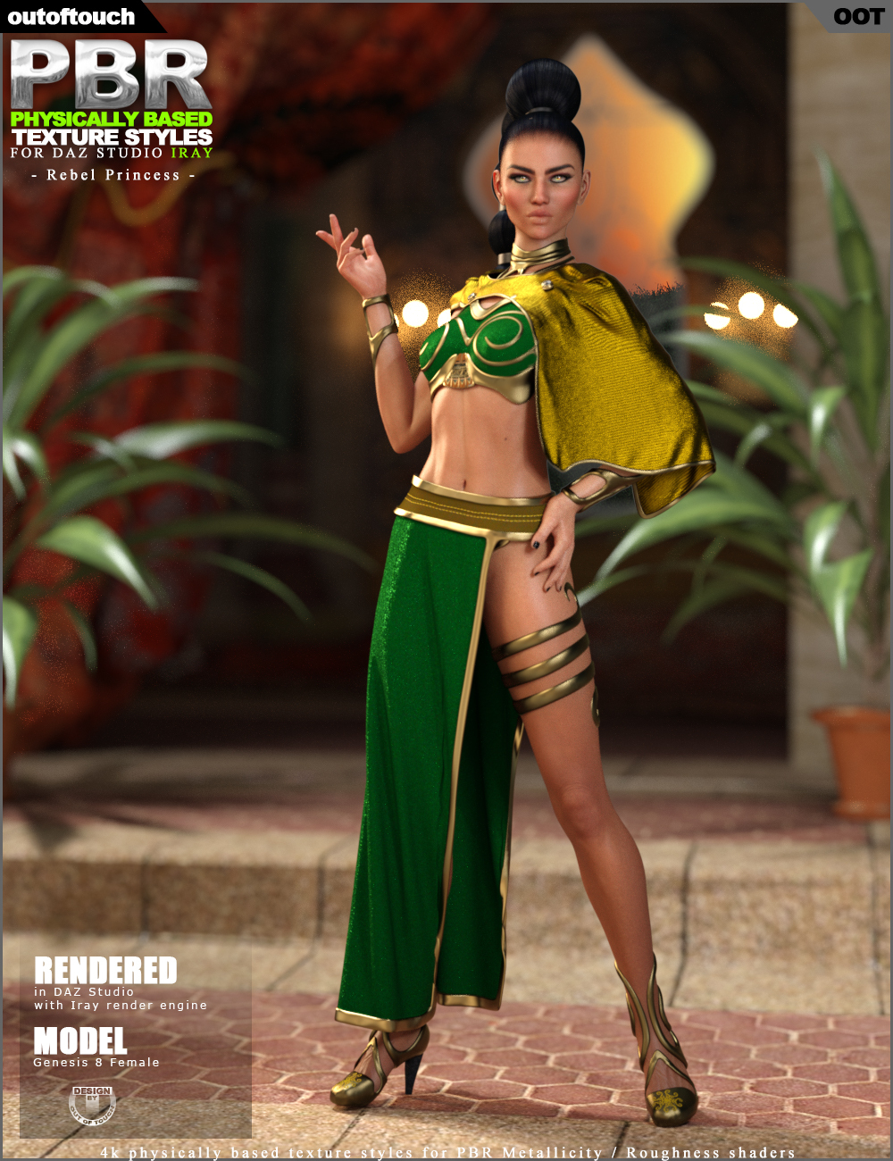 OOT PBR Texture Styles for Rebel Princess by N/A