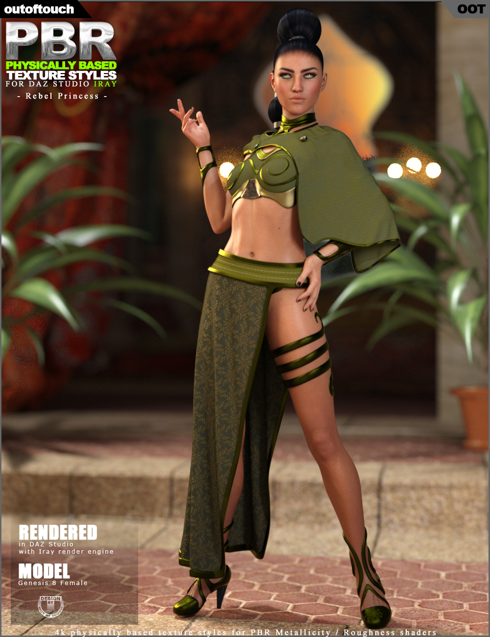 OOT PBR Texture Styles for Rebel Princess by N/A