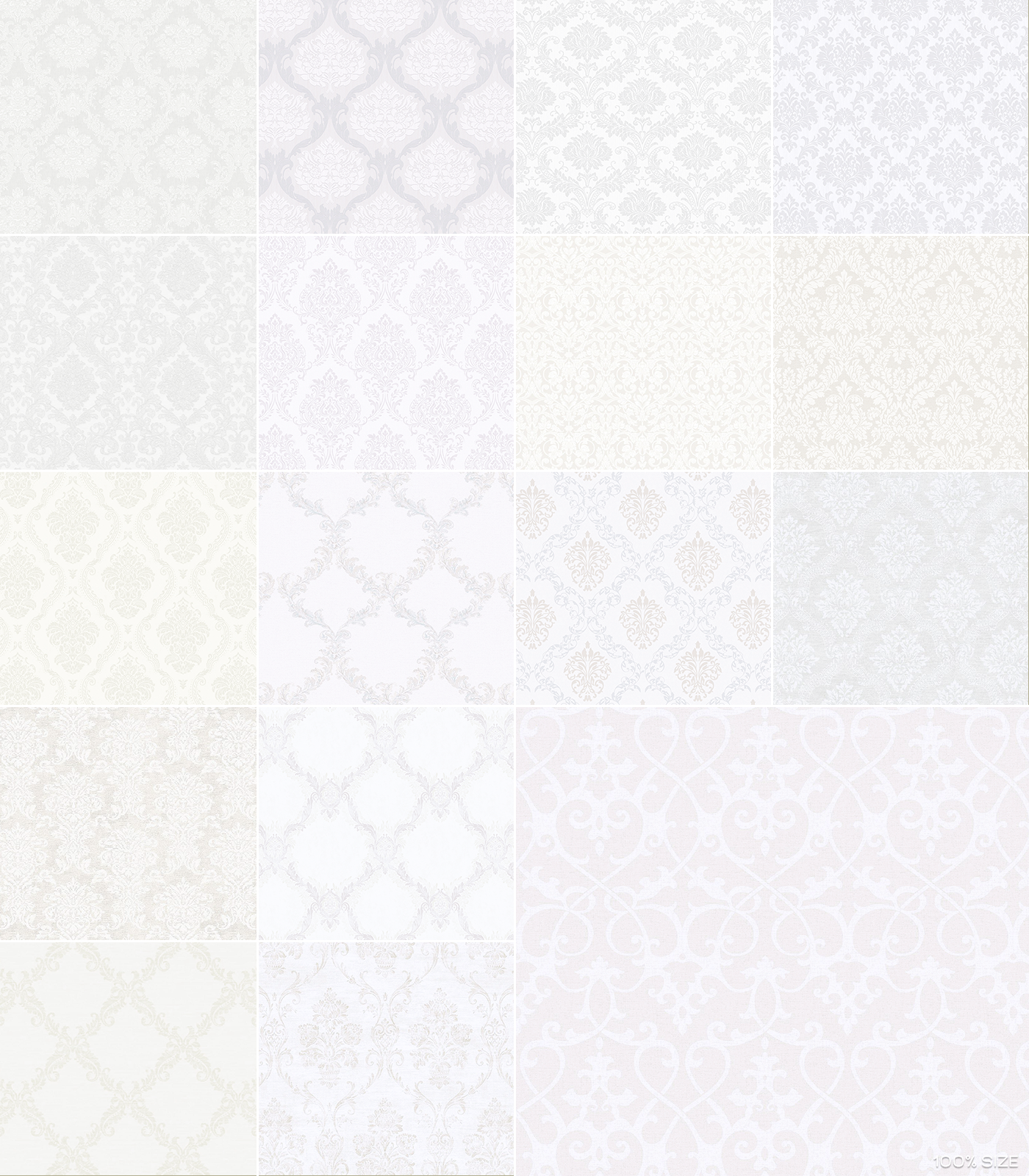 Digital Patterns - Damask by N/A
