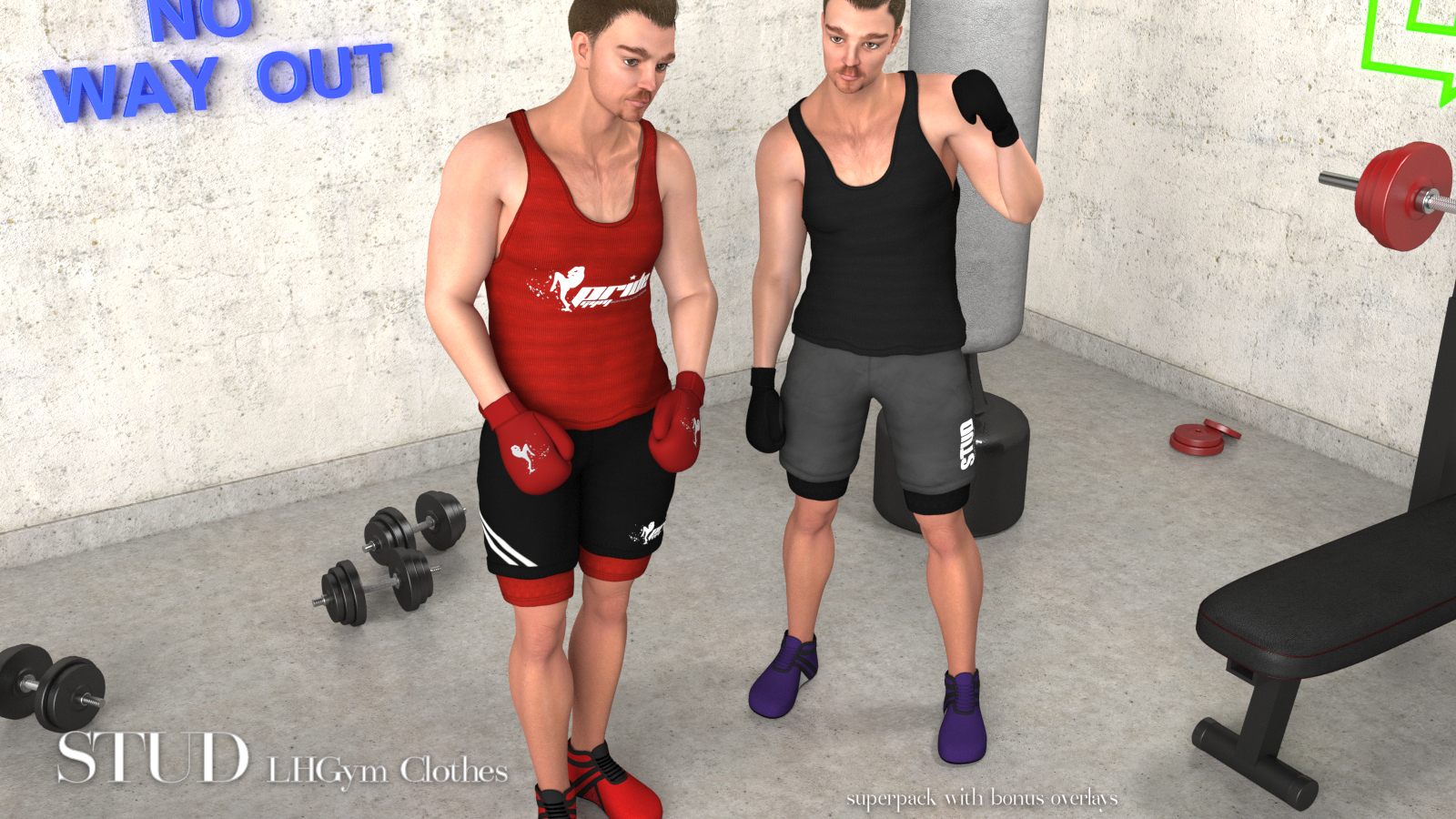 STUD_LH Gym Clothes by N/A