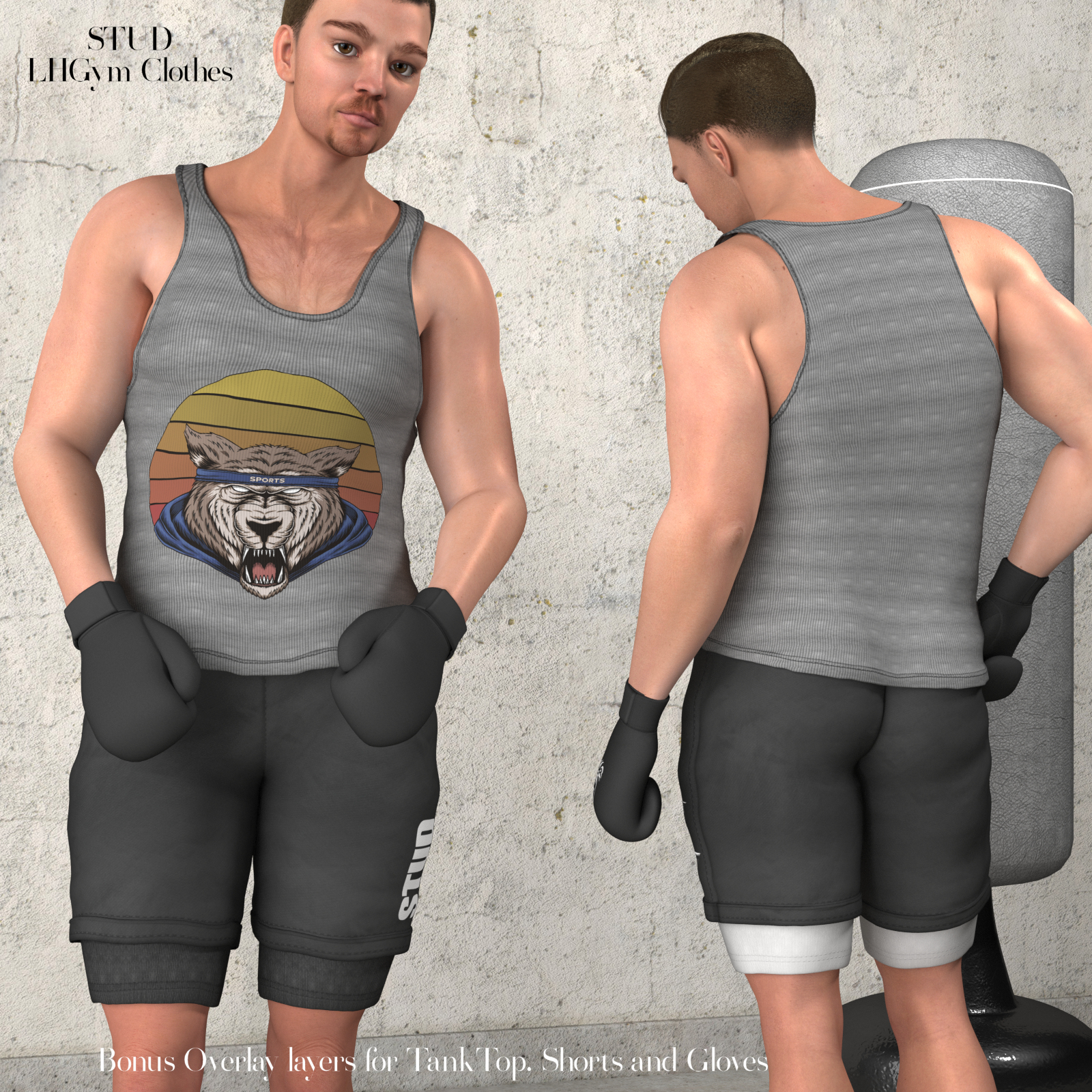 STUD_LH Gym Clothes by N/A