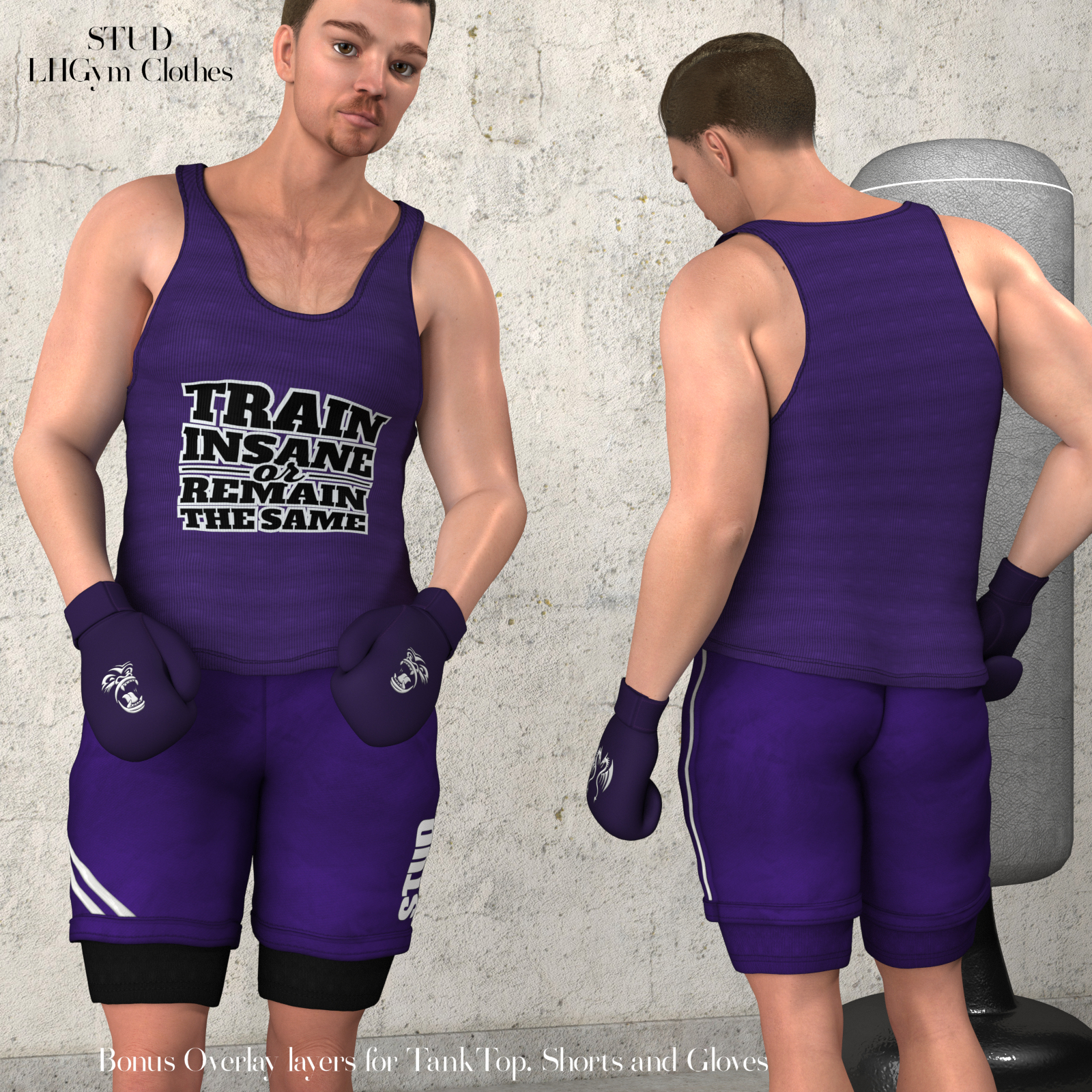 STUD_LH Gym Clothes by N/A