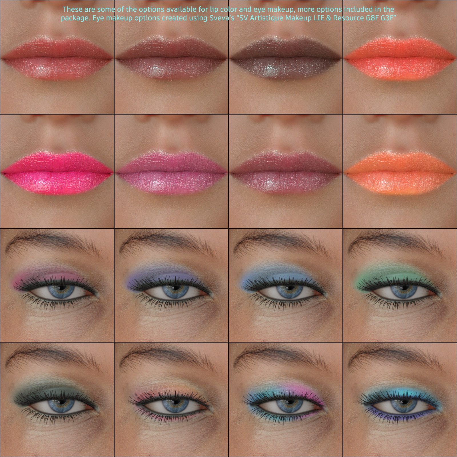 Exnem Skin Type 3 for Genesis 8.1 Female by N/A