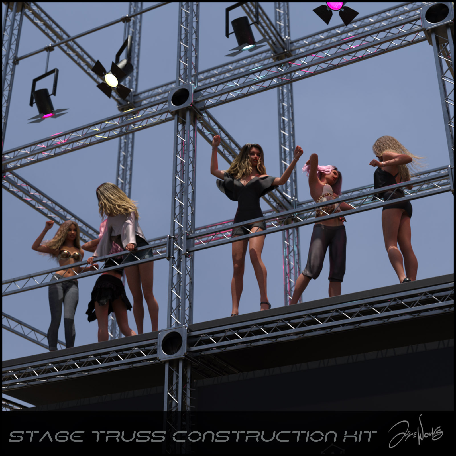 Stage Truss Construction Kit by N/A