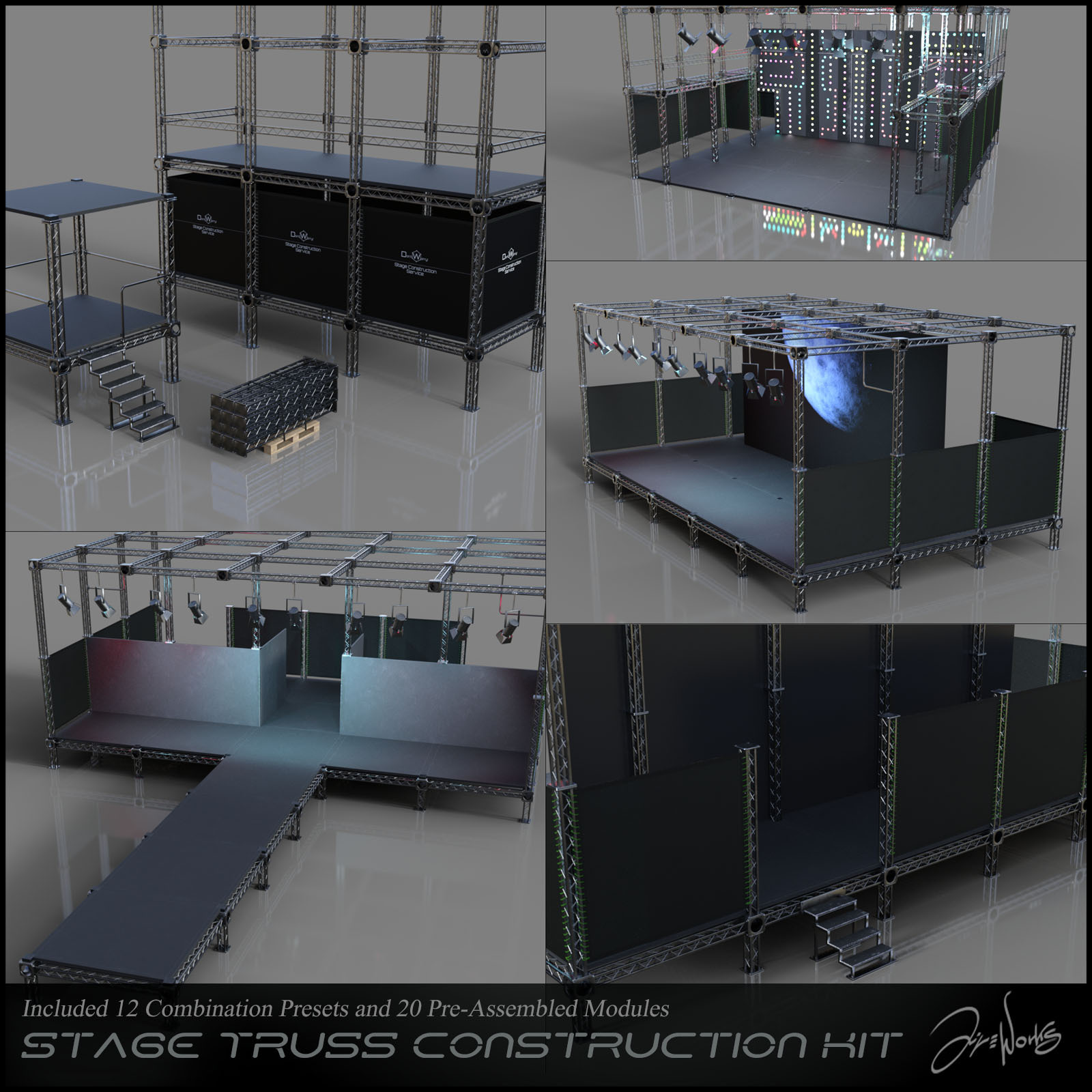 Stage Truss Construction Kit by N/A