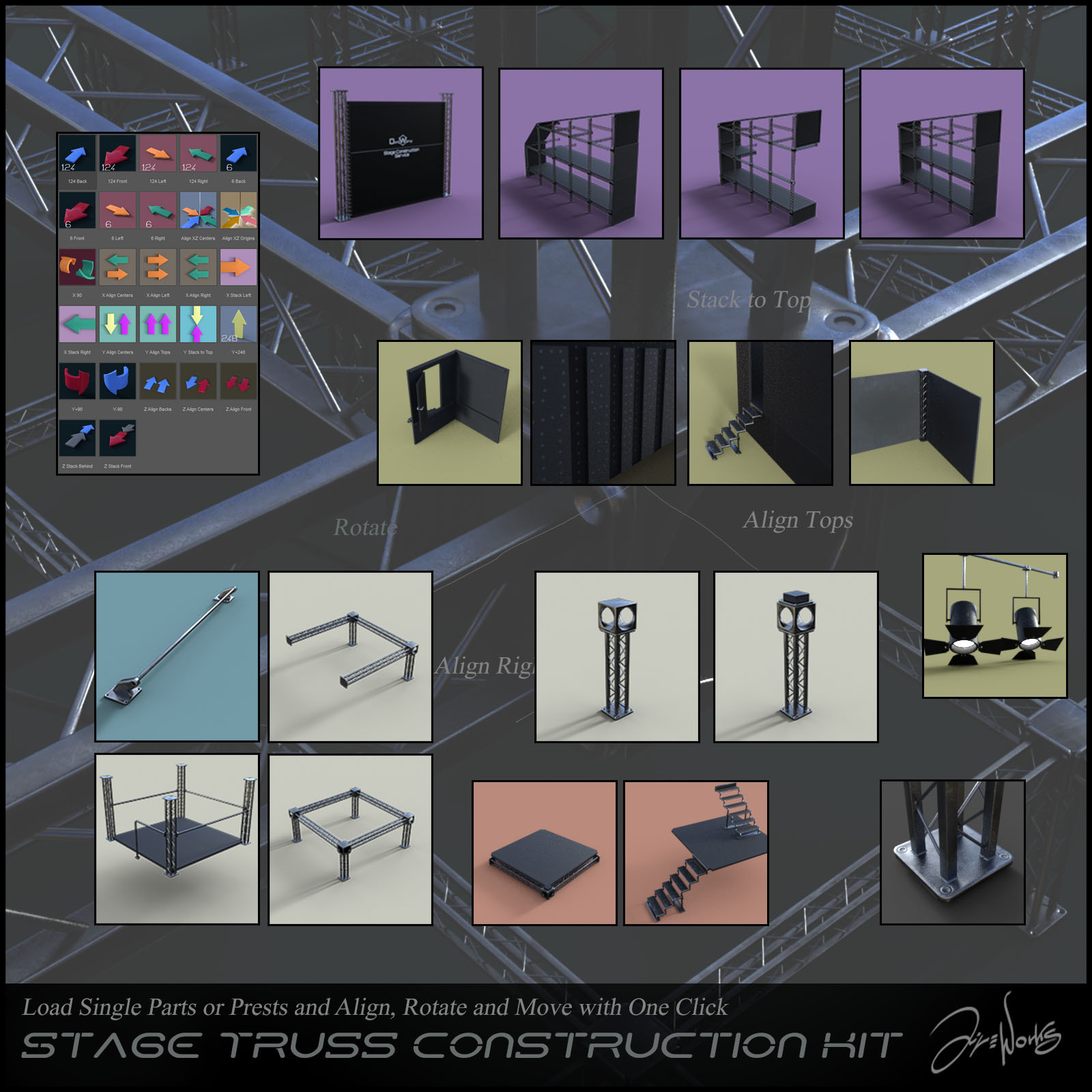 Stage Truss Construction Kit by N/A