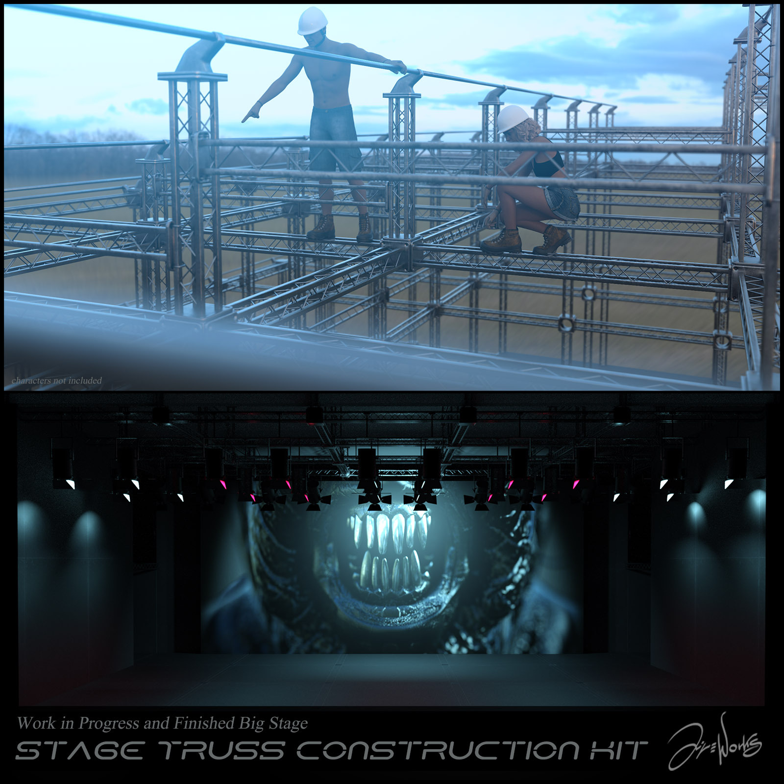 Stage Truss Construction Kit by N/A