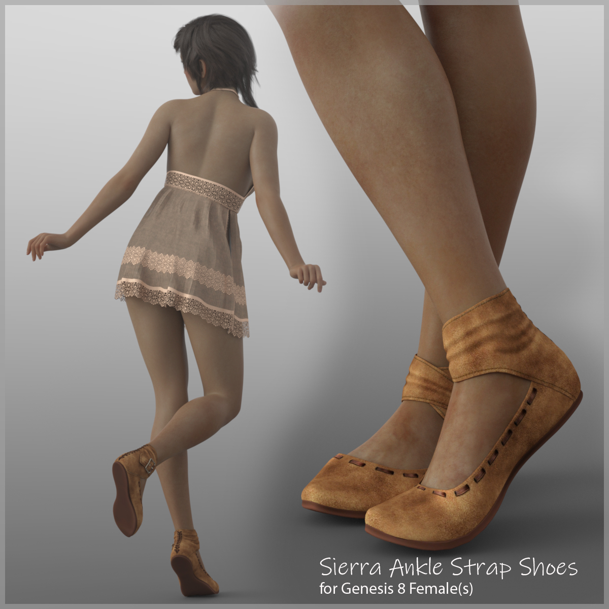 G8F Sierra Ankle Straps by N/A