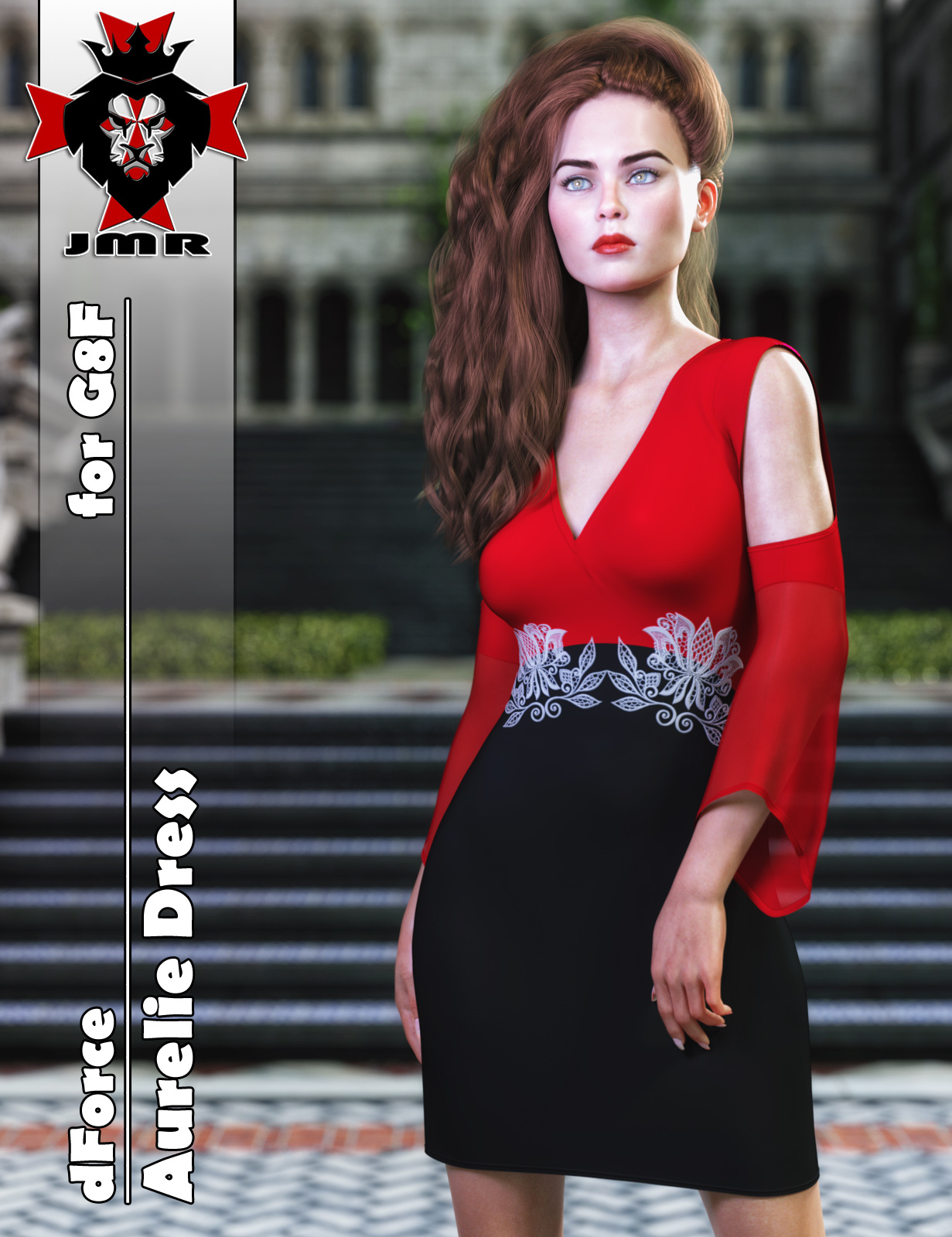 JMR dForce Aurelie Dress for G8F by N/A