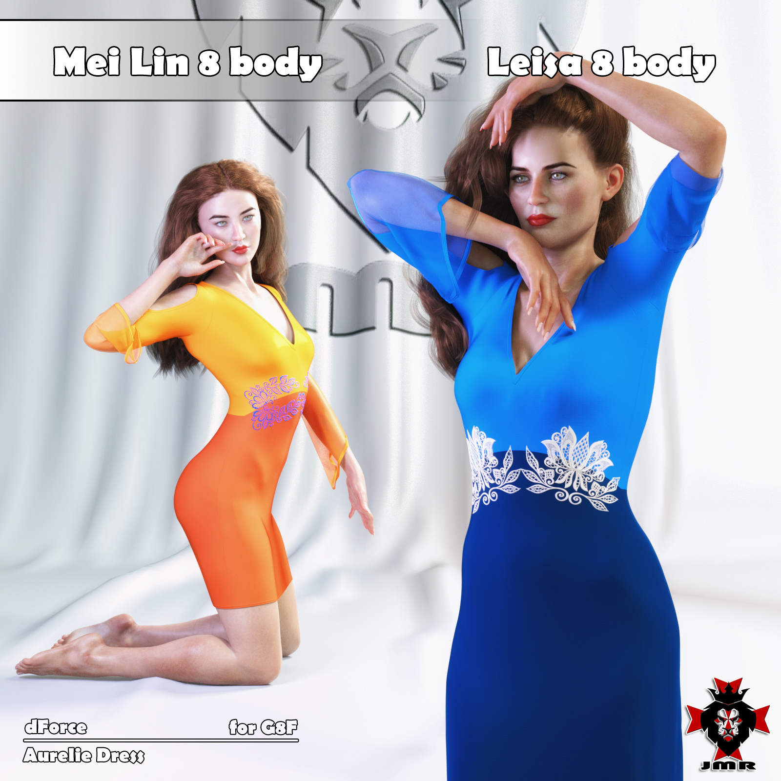 JMR dForce Aurelie Dress for G8F by N/A