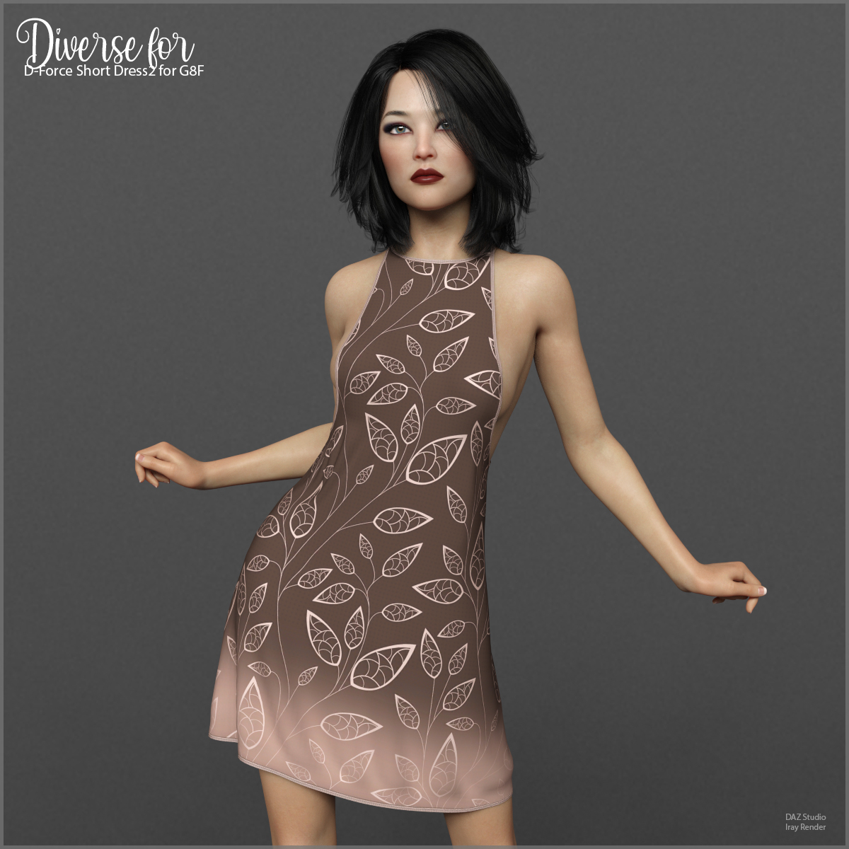 Diverse for D-Force Short Dress2 for G8F by N/A