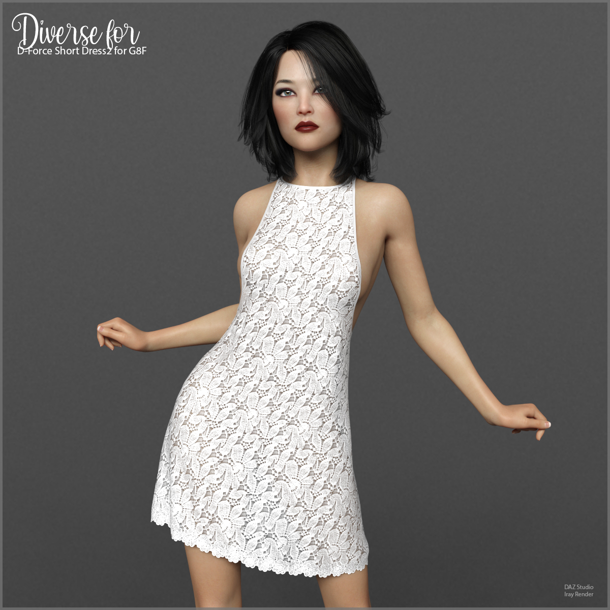 Diverse for D-Force Short Dress2 for G8F by N/A