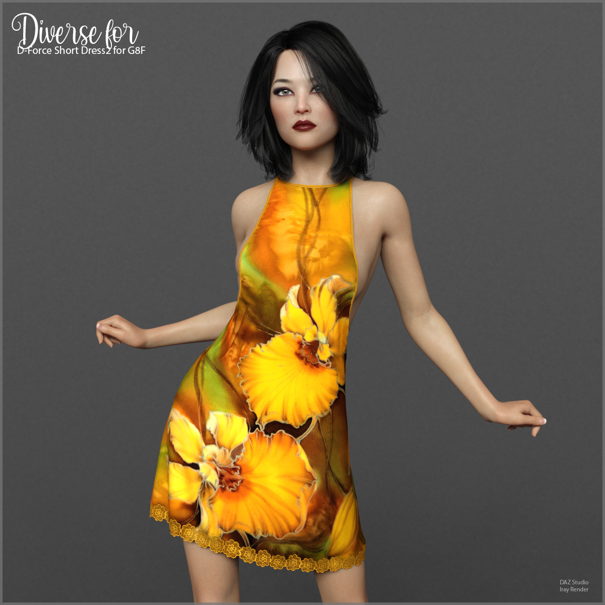 Diverse for D-Force Short Dress2 for G8F by N/A