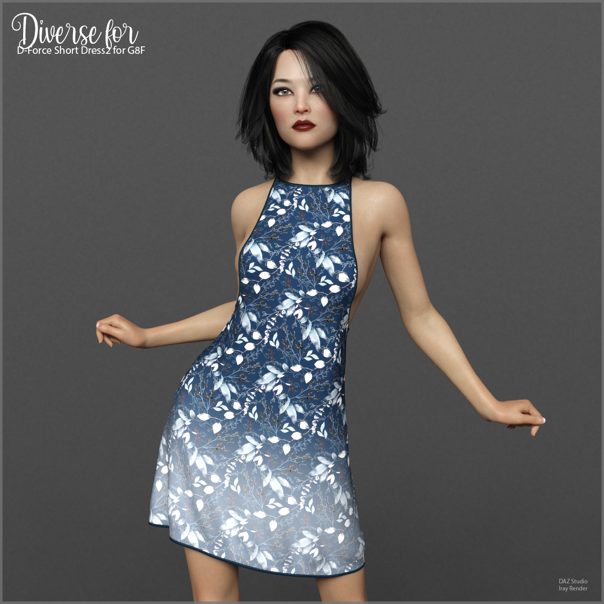 Diverse for D-Force Short Dress2 for G8F by N/A
