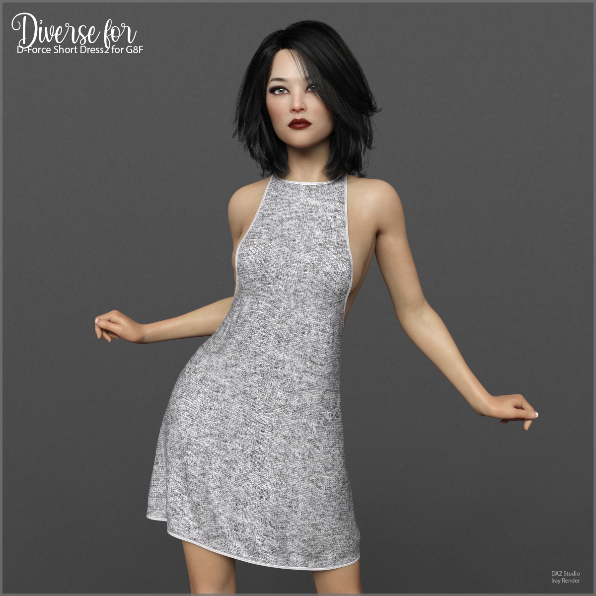 Diverse for D-Force Short Dress2 for G8F by N/A